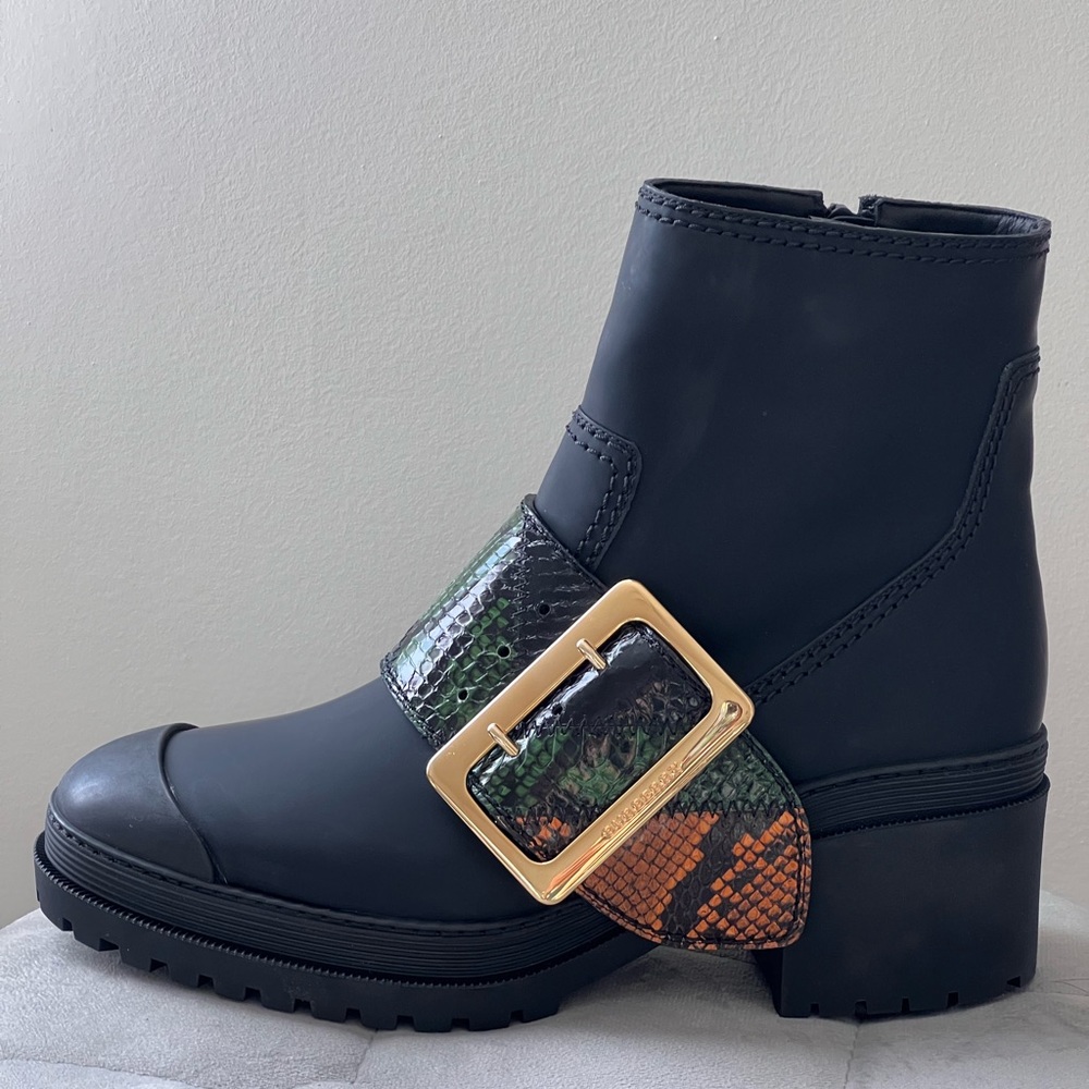 Burberry Buckle Ankle Boot - Picture 7 of 11
